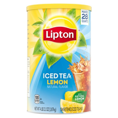 Lipton Iced Tea Mix Sugar Sweetened Lemon - 70.5 Oz - Image 1