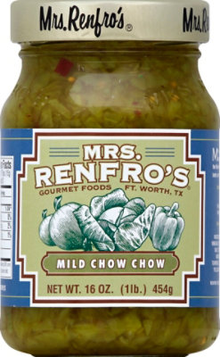 Mrs.Renfros Relish Chow Chow Mild - 16 Oz - Image 2