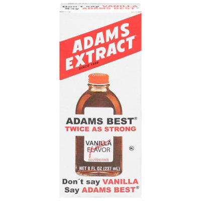 Adams Extract Adams Best Extract Vanilla Twice as Strong - 8 Fl. Oz. - Image 3