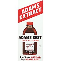 Adams Extract Adams Best Extract Vanilla Twice as Strong - 4 Fl. Oz. - Image 2