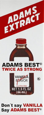 Adams Extract Adams Best Extract Vanilla Twice as Strong - 1.5 Fl. Oz. - Image 2