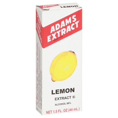 Adams Extract Extract Lemon - 1.5 Fl. Oz. - Image 1