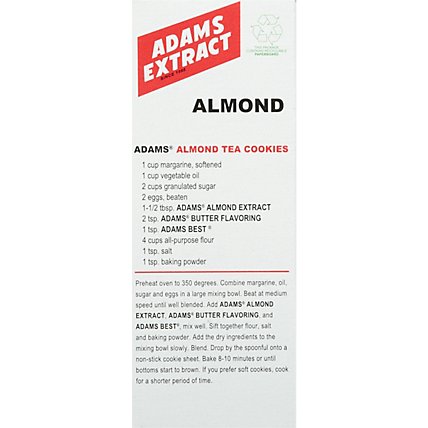 Adams Extract Extract Almond Natural & Artificial - 1.5 Fl. Oz. - Image 5