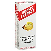 Adams Extract Extract Almond Natural & Artificial - 1.5 Fl. Oz. - Image 1