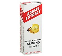 Adams Extract Extract Almond Natural & Artificial - 1.5 Fl. Oz.