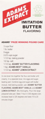 Adams Extract Imitation Butter Flavor - 1.5 Fl. Oz. - Image 5