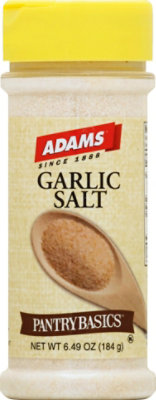 Adams Garlic Salt Pantry Basics - 6.49 Oz - Image 2