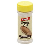 Adams Garlic Salt Pantry Basics - 6.49 Oz