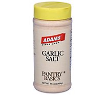 Adams Garlic Salt Pantry Basics - 17.28 Oz