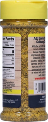 Adams Seasoning Lemon Pepper - 4.94 Oz - Image 6