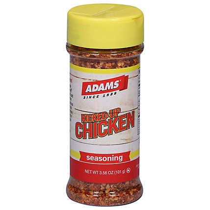 Adams Seasoning Kicked Up Chicken - 3.66 Oz - Image 1