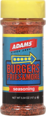 Adams Seasoning Burgers Fries & More - 5.54 Oz - Image 2