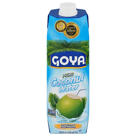 Goya Coconut Water 100% Pure Brick - 33.8 Fl. Oz.