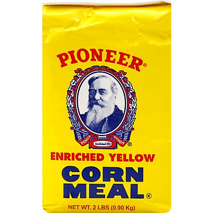 Pioneer Corn Meal Enriched Yellow - 2 Lb - Image 2