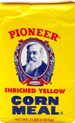 Pioneer Corn Meal Enriched Yellow - 2 Lb - Image 2