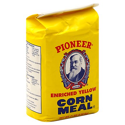 Pioneer Corn Meal Enriched Yellow - 2 Lb - Image 1