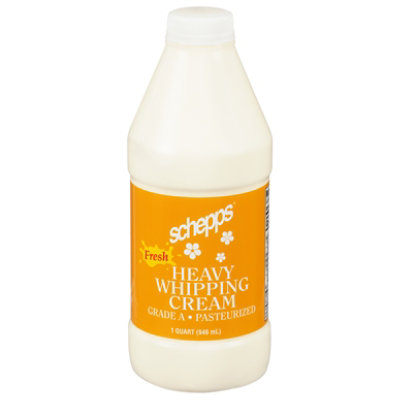 Schepps 40% Fresh Heavy Whipping Cream  - 1 Quart - Image 2