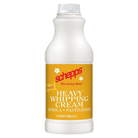 Schepps 40% Fresh Heavy Whipping Cream  - 1 Quart