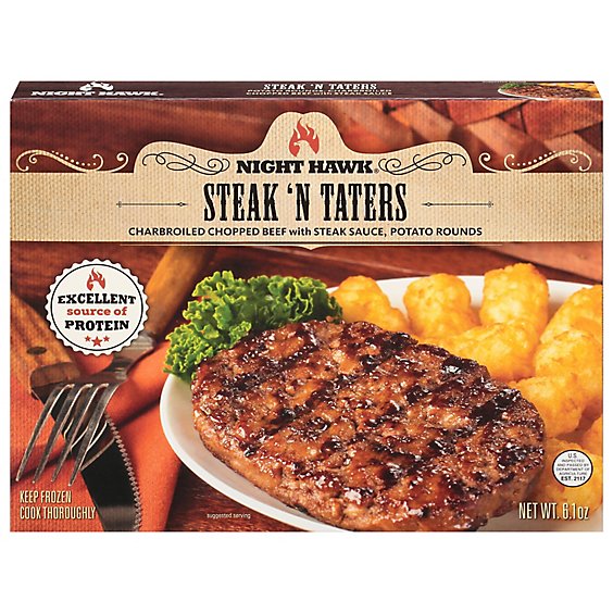 Night Hawk Steak N Tater - 6 Oz