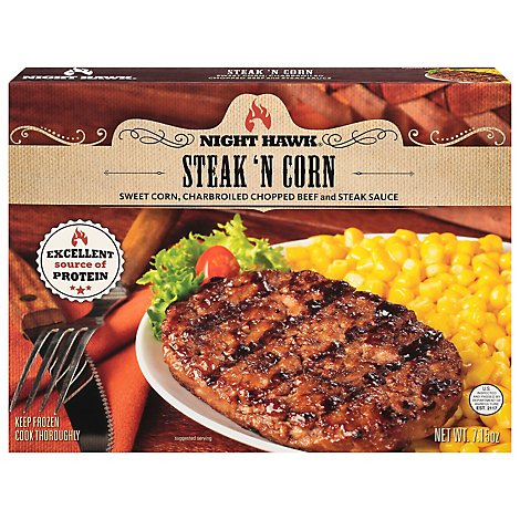 Nighthawk Steak N Corn - 7.05 Oz