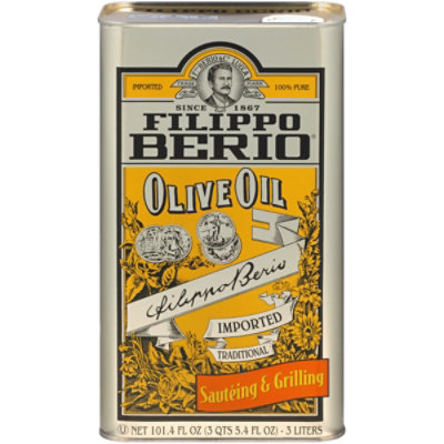 Filippo Berio Olive Oil Sauteing & Grilling - 101.4 Fl. Oz. - Image 4