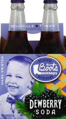 Boots Beverages Dewberry Soda - 4-12 Fl. Oz. - Image 2