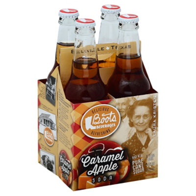 Boots Beverages Caramel Apple Soda - 4-12 Fl. Oz. - Image 1