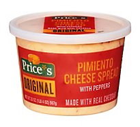 Prices Pimiento Cheese Spread Original - 20 Oz.
