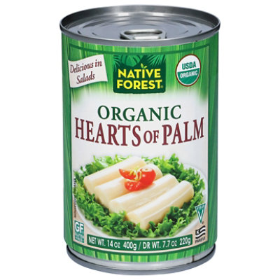 NATIVE FOREST Organic Hearts Of Palm Wild & Sustainable - 14 Oz