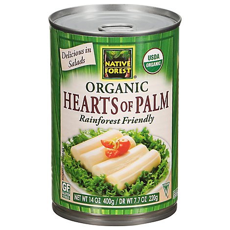 NATIVE FOREST Organic Hearts Of Palm Wild & Sustainable - 14 Oz