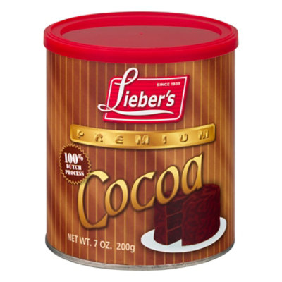 Liebers Cocoa Premium  Can 7 Oz - 7 Oz - Image 1