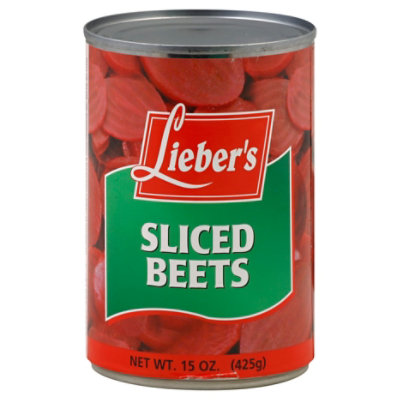 Liebers Sliced Beet - 15 Oz - Image 1