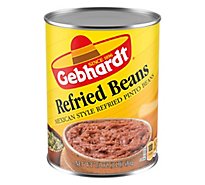 Gebhardt Mexican Style Refried Beans - 16 Oz