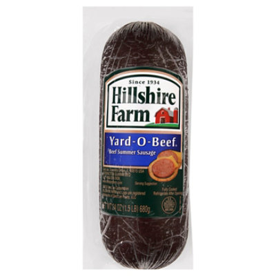 Hillshire Farm Summer Sausage Yard 24 Oz randalls