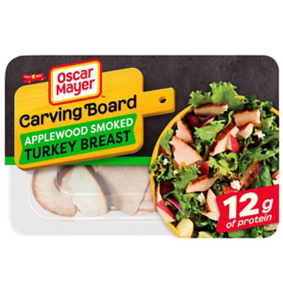 Oscar Mayer Carving Board Applewood Smoked Turkey Breast Lunch Meat -  7.5 Oz