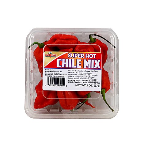 Peppers Super Hot Chile Mix - 2 Oz