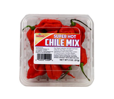 Peppers Super Hot Chile Mix - 2 Oz - Image 1