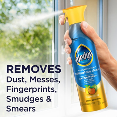 Pledge Clean It Antibacterial Fresh Citrus Multisurface Cleaner - 9.7 Oz - Image 1