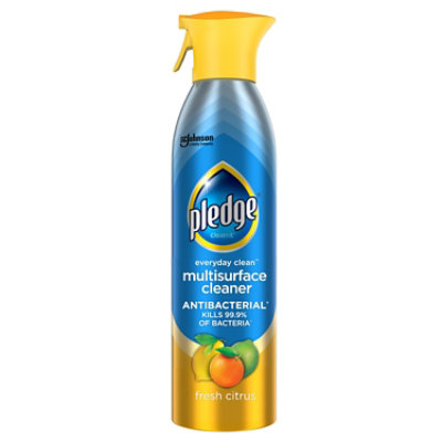 Pledge Clean It Antibacterial Fresh Citrus Multisurface Cleaner - 9.7 Oz - Image 2