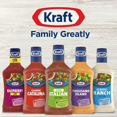 Kraft Viva Italian Salad Dressing Bottle - 16 Fl. Oz. - Image 7