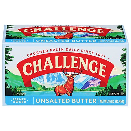 Challenge Butter Unsalted - 16 Oz - Image 2