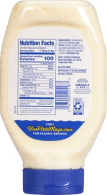 Blue Plate Real Mayonnaise Squeeze Bottle - 18 Fl. Oz. - Image 6