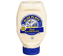 Blue Plate Real Mayonnaise Squeeze Bottle - 18 Fl. Oz.
