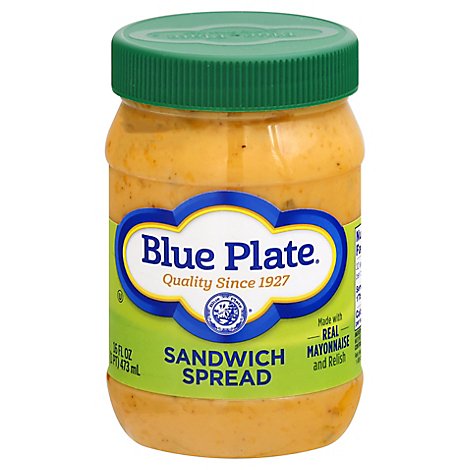 Blue Plate Sandwich Spread - 16 Fl. Oz.