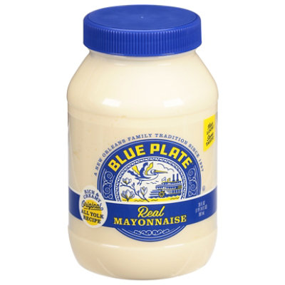 Blue Plate Mayonnaise - Extra Rich and Creamy Since 1927