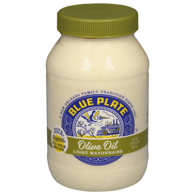 Blue Plate Mayonnaise Light with Olive Oil  - 30 Fl. Oz. - Image 3