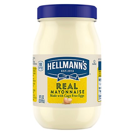 Hellmanns Mayonnaise Real - 8 Oz - Image 2