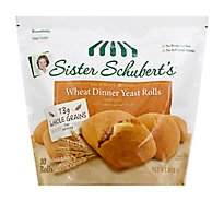 Sister Schuberts Dinner Rolls Yeast Wheat 10 Count - 15 Oz