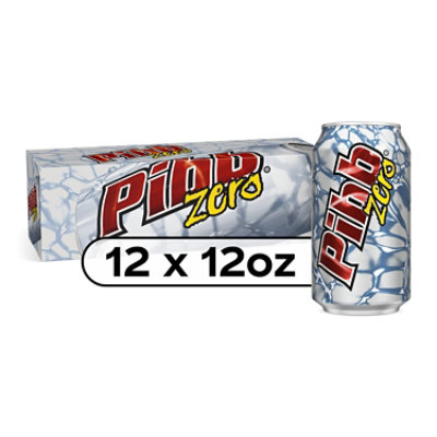 Pibb Zero Sugar Free Pop Cola Pack - 12-12 Oz - Image 1