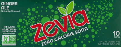 Zevia Ginger Ale - 10-12 Fl. Oz.